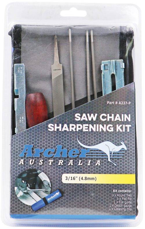 Sharpening Kit, Roll Up Pouch 3/16