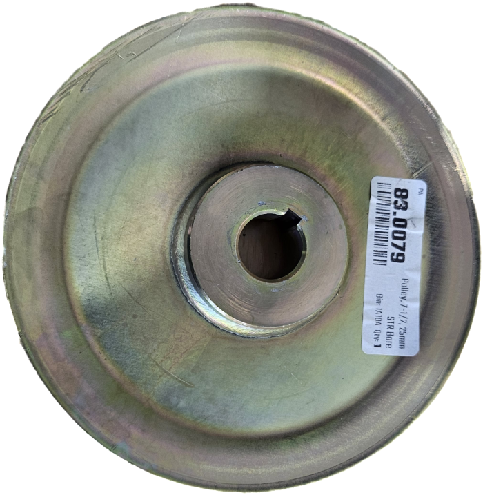 Pulley, 7-1/2, 25mm Str Bore